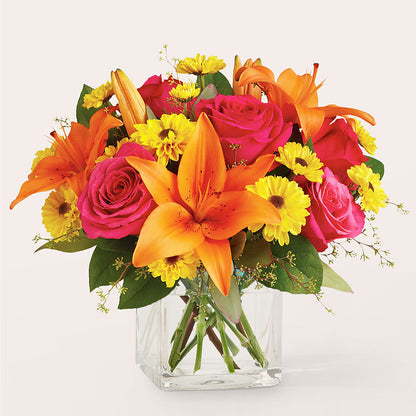 Neon Lights Bouquet –  Loose Leaf Florist, Austin TX