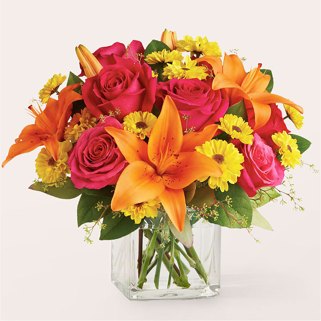 Neon Lights Bouquet –  Loose Leaf Florist, Austin TX