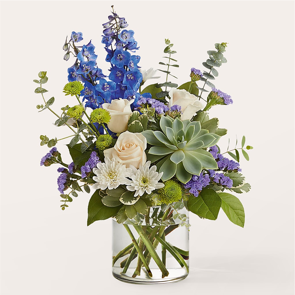 Cerulean Waves Bouquet –  Loose Leaf Florist, Austin TX