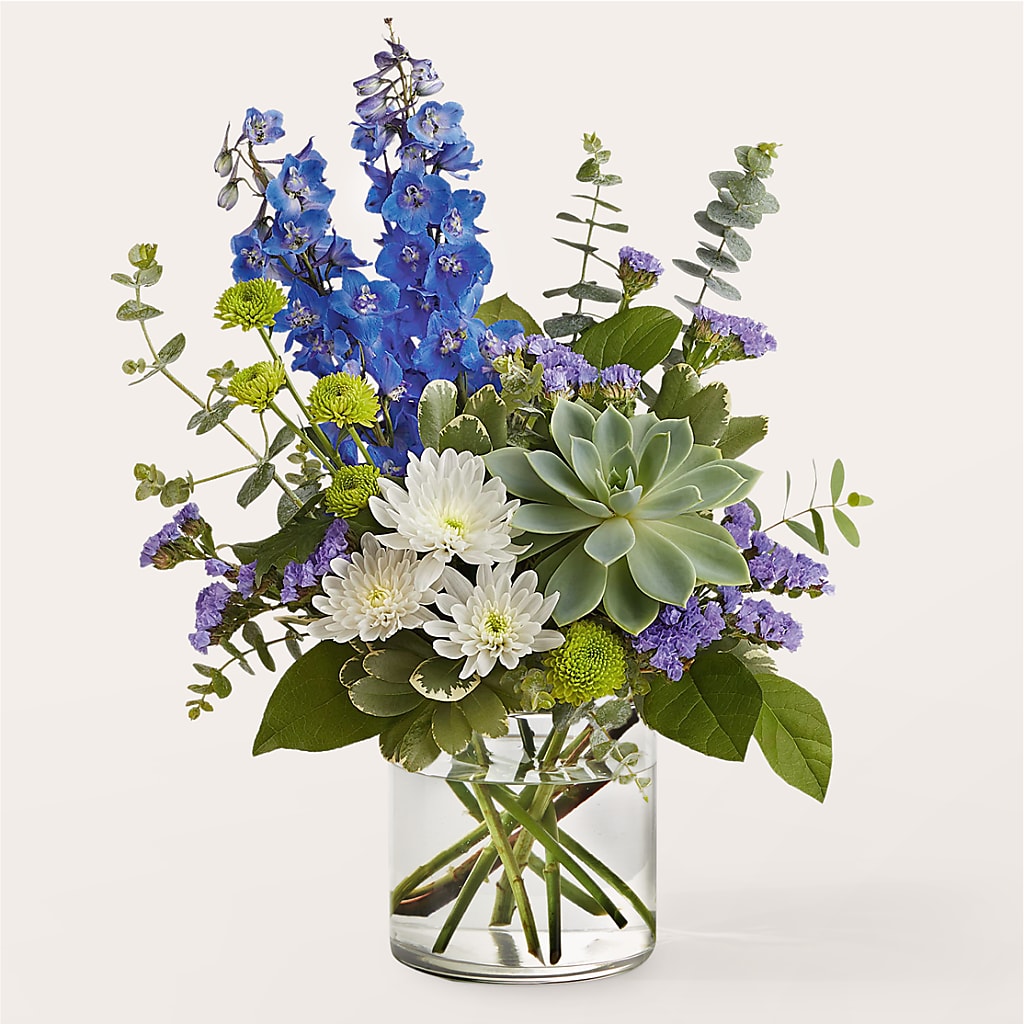 Cerulean Waves Bouquet –  Loose Leaf Florist, Austin TX