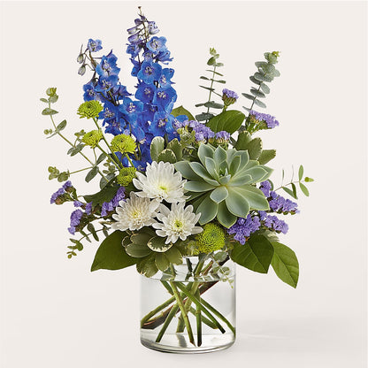 Cerulean Waves Bouquet –  Loose Leaf Florist, Austin TX