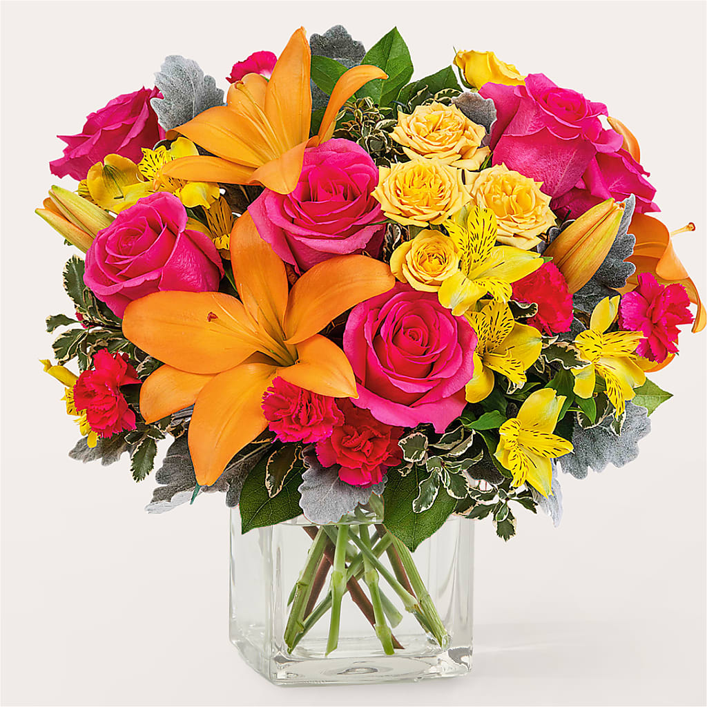 To the Tropics Bouquet –  Loose Leaf Florist, Austin TX