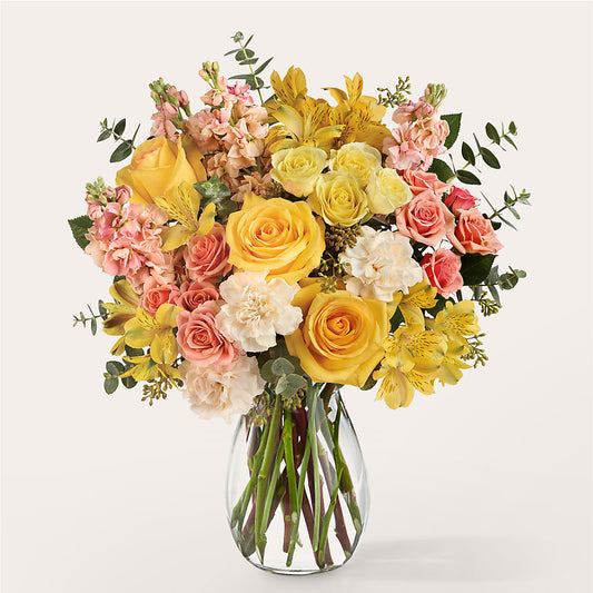 Slice of Sunrise Bouquet –  Loose Leaf Florist, Austin TX