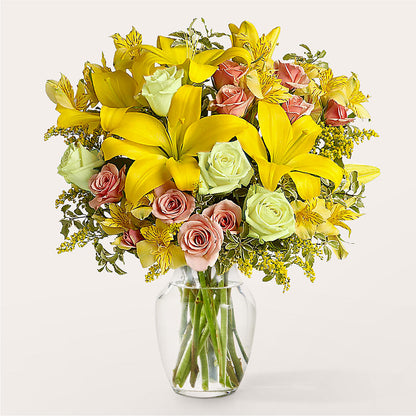 Sunburst Bouquet –  Loose Leaf Florist, Austin TX