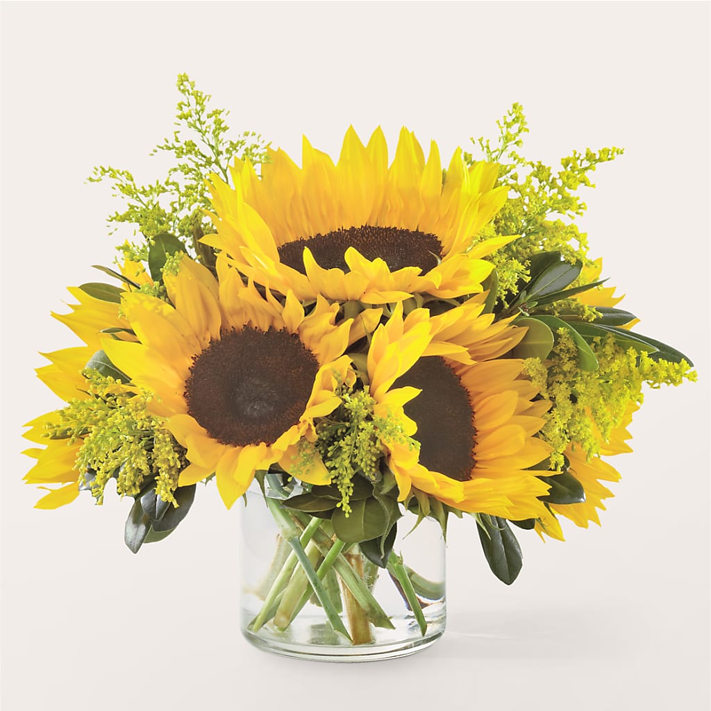 Beaming Sunflower Bouquet –  Loose Leaf Florist, Austin TX