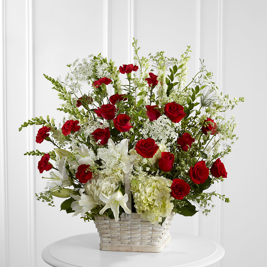 In Loving Memory Arrangement –  Loose Leaf Florist, Austin TX