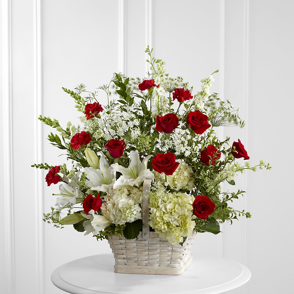 In Loving Memory Arrangement –  Loose Leaf Florist, Austin TX