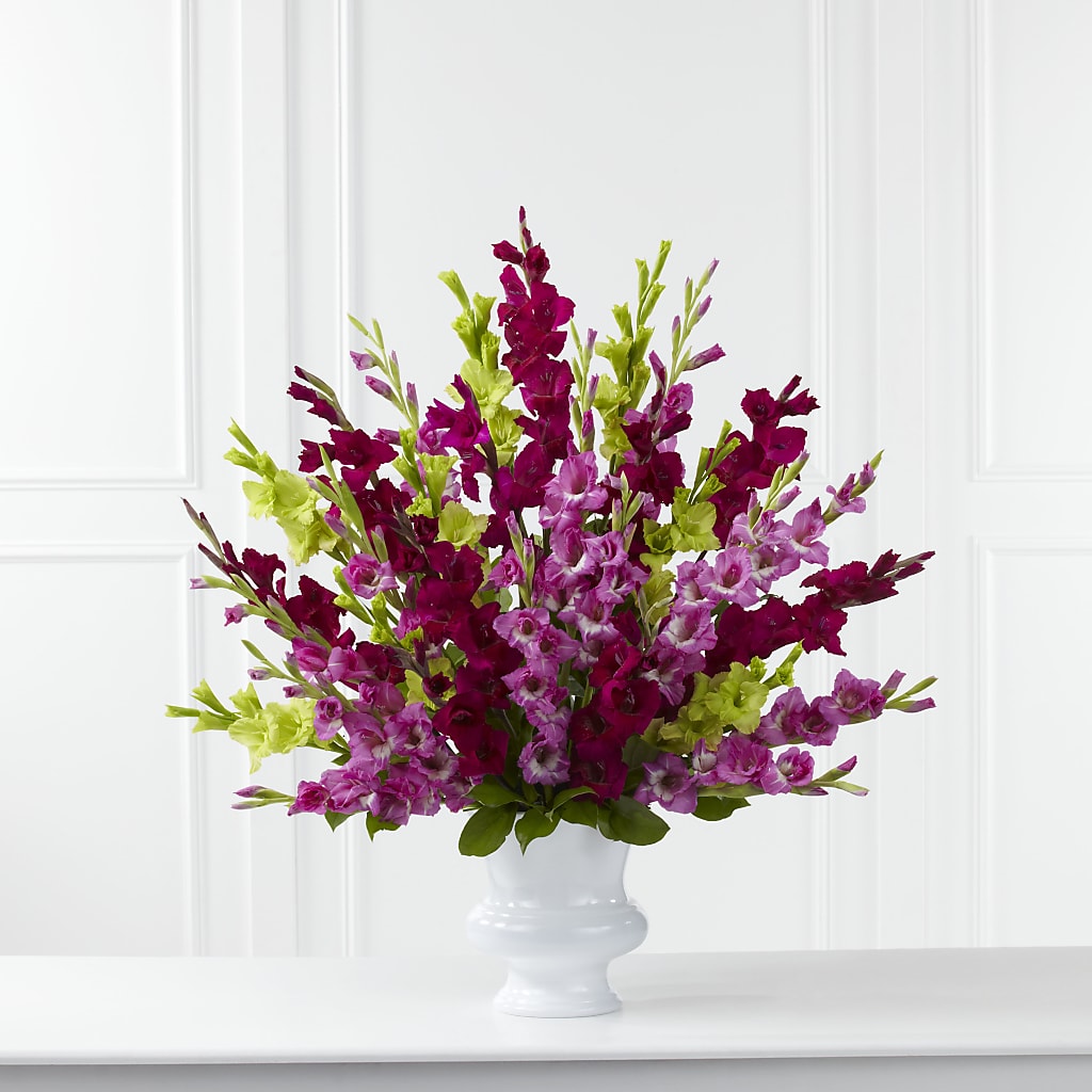 Solemn Offering Arrangement –  Loose Leaf Florist, Austin TX