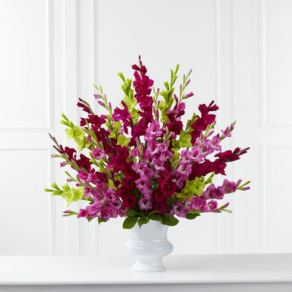 Solemn Offering Arrangement –  Loose Leaf Florist, Austin TX