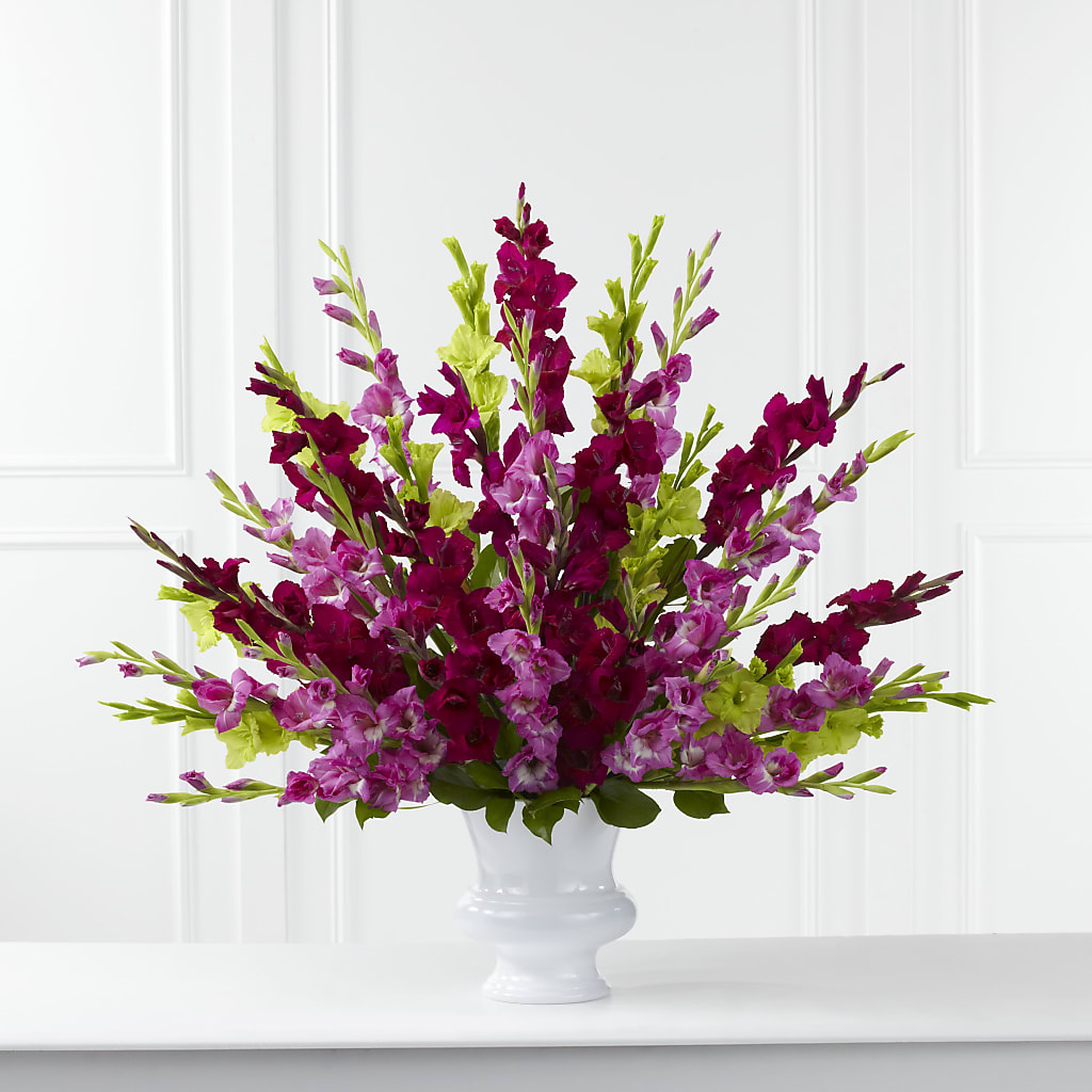 Solemn Offering Arrangement –  Loose Leaf Florist, Austin TX
