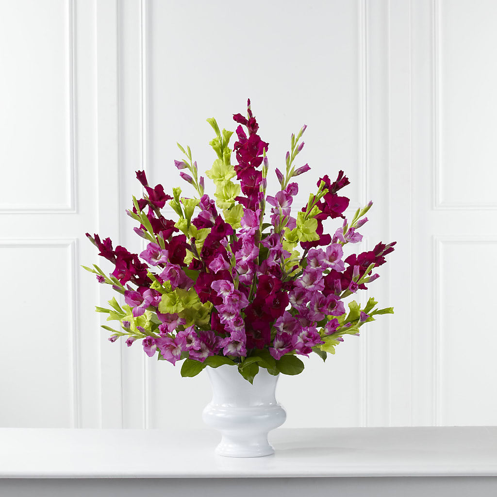 Solemn Offering Arrangement –  Loose Leaf Florist, Austin TX
