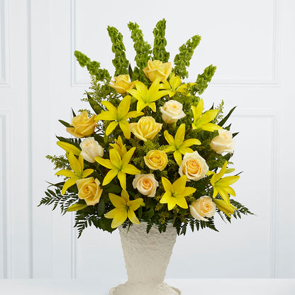 Golden Memories Arrangement –  Loose Leaf Florist, Austin TX