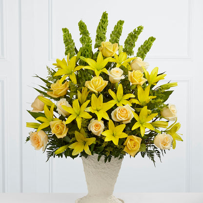 Golden Memories Arrangement –  Loose Leaf Florist, Austin TX