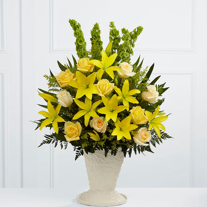 Golden Memories Arrangement –  Loose Leaf Florist, Austin TX