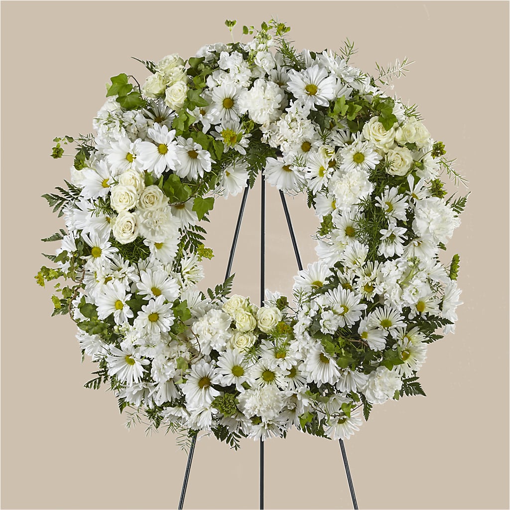 Faithful Wishes Wreath –  Loose Leaf Florist, Austin TX