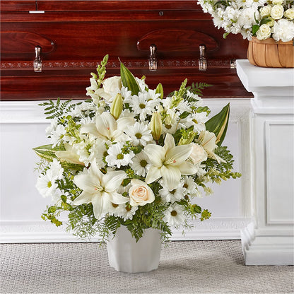 Thoughts of Tranquility Floor Basket –  Loose Leaf Florist, Austin TX