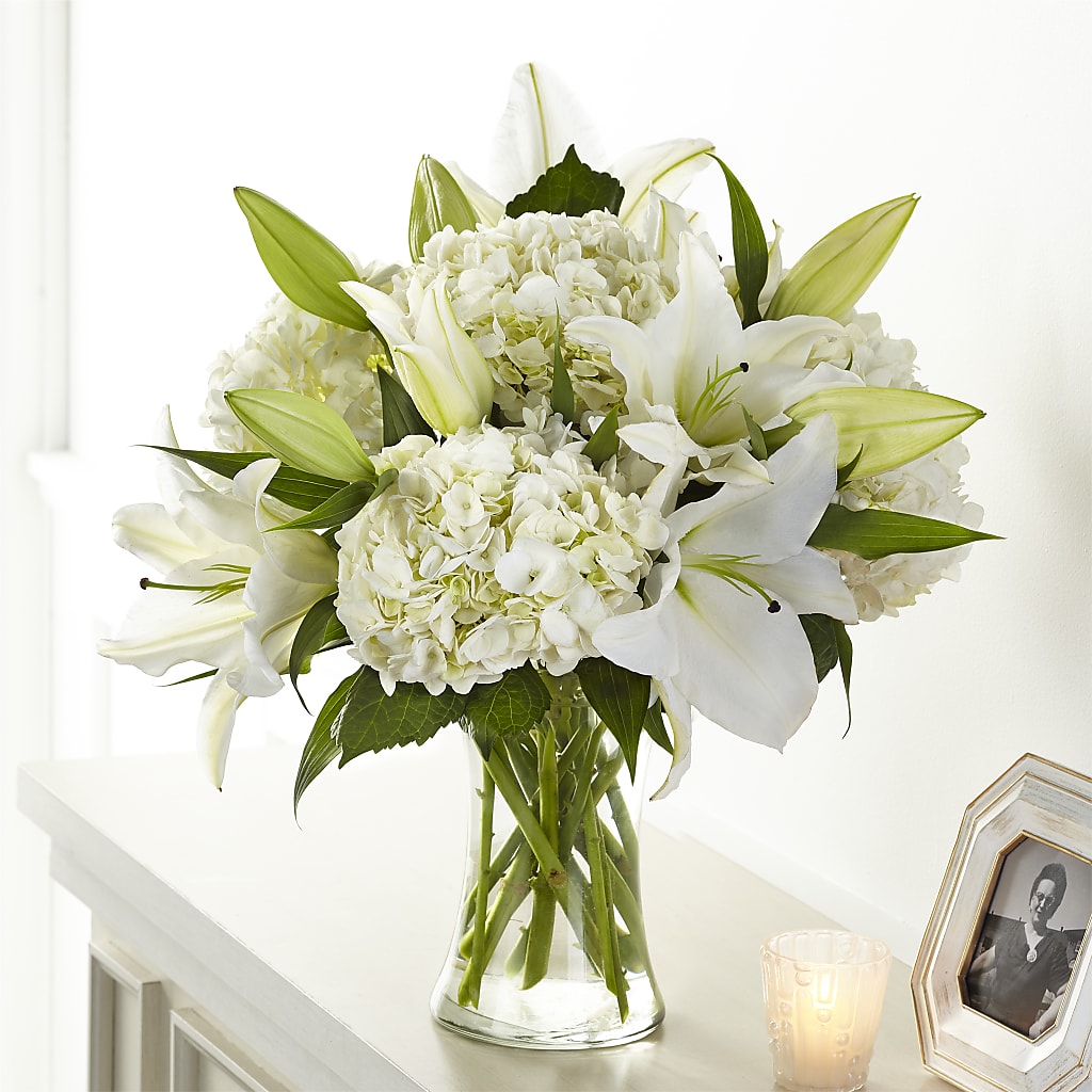 Compassionate Lily Bouquet –  Loose Leaf Florist, Austin TX