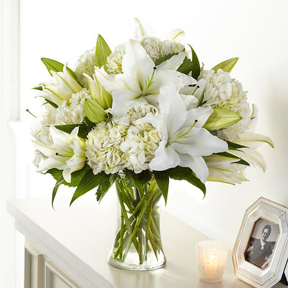 Compassionate Lily Bouquet –  Loose Leaf Florist, Austin TX
