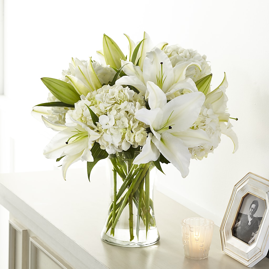 Compassionate Lily Bouquet –  Loose Leaf Florist, Austin TX