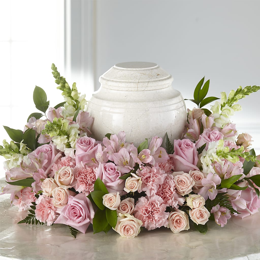 Blooms of Hope Cremation Adornment –  Loose Leaf Florist, Austin TX