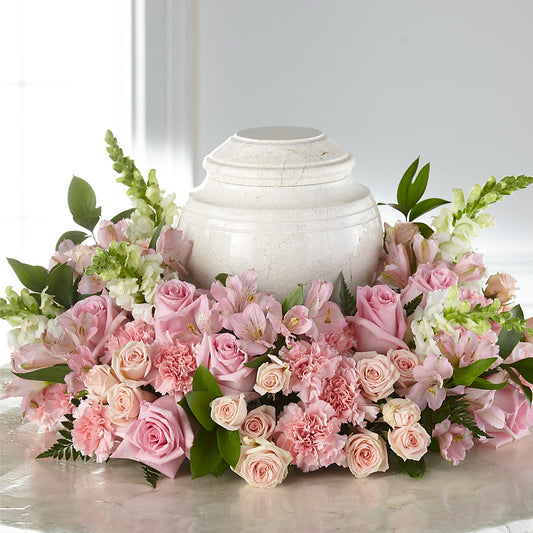 Blooms of Hope Cremation Adornment –  Loose Leaf Florist, Austin TX
