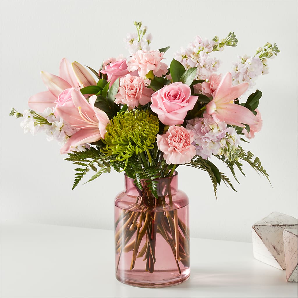 Pretty in Pink Bouquet –  Loose Leaf Florist, Austin TX