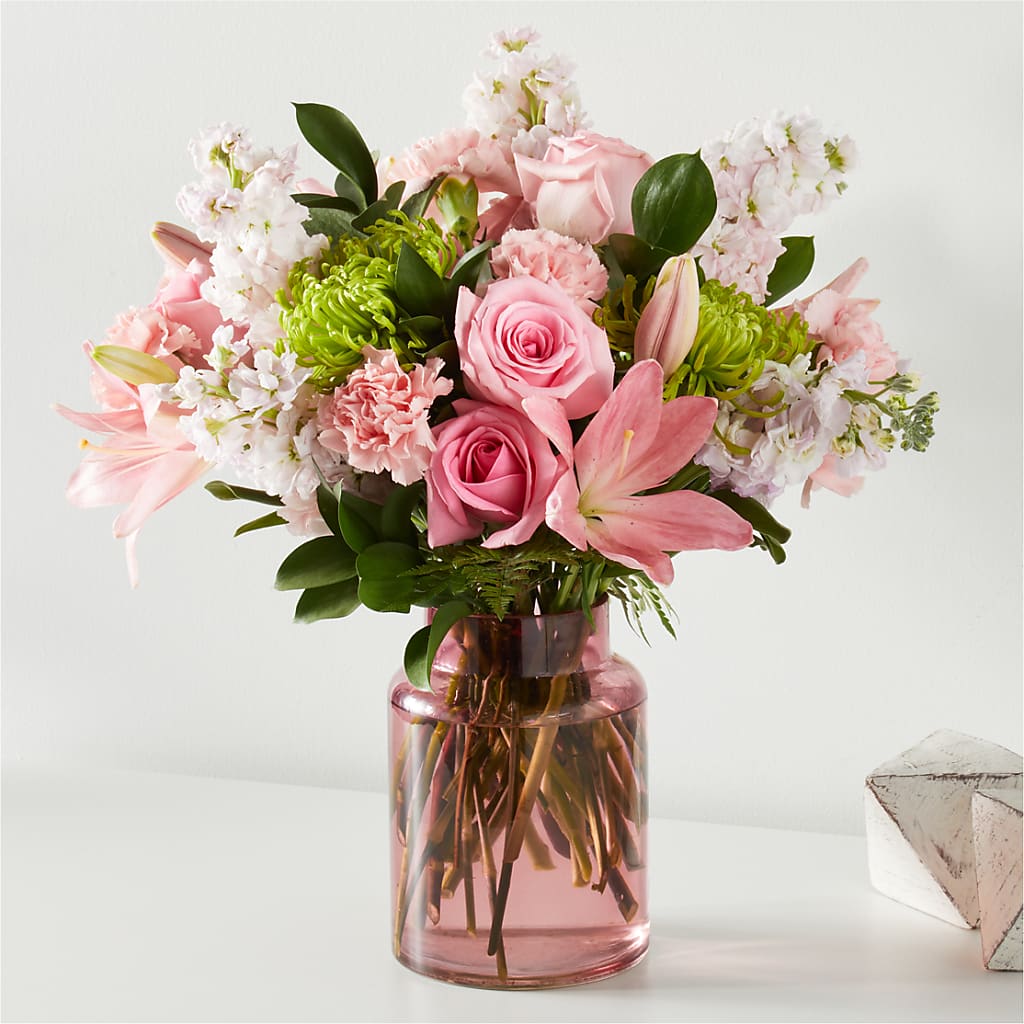 Pretty in Pink Bouquet –  Loose Leaf Florist, Austin TX