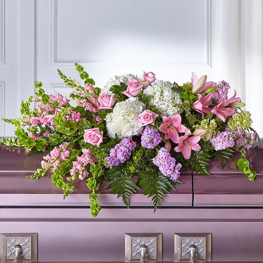 Life's Gratitude Casket Spray –  Loose Leaf Florist, Austin TX