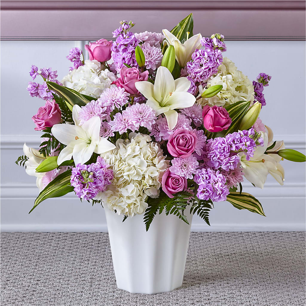 Heaven Sent Floor Basket –  Loose Leaf Florist, Austin TX