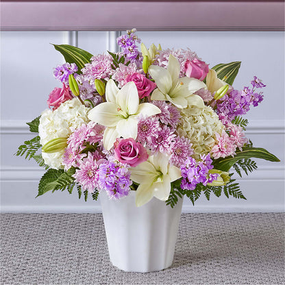 Heaven Sent Floor Basket –  Loose Leaf Florist, Austin TX
