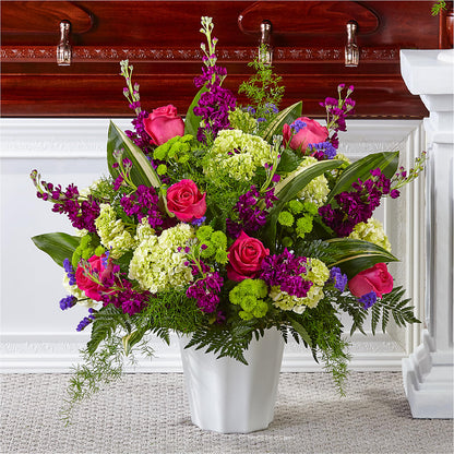 Beautiful Horizons Floor Basket –  Loose Leaf Florist, Austin TX