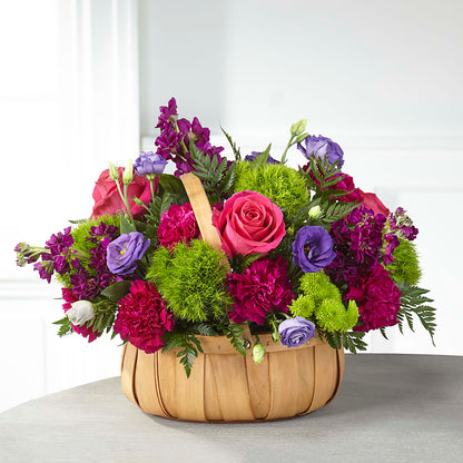 Serene Sanctuary Basket –  Loose Leaf Florist, Austin TX