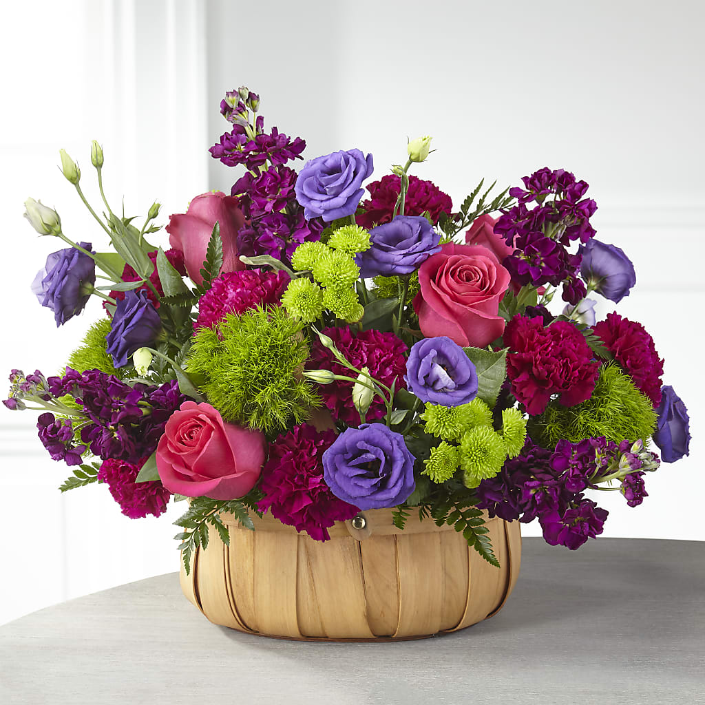 Serene Sanctuary Basket –  Loose Leaf Florist, Austin TX