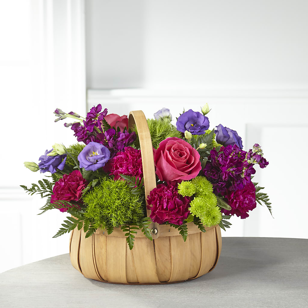 Serene Sanctuary Basket –  Loose Leaf Florist, Austin TX