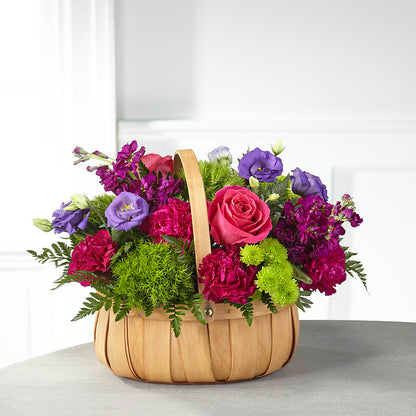 Serene Sanctuary Basket –  Loose Leaf Florist, Austin TX