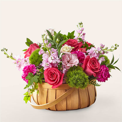 Radiance in Bloom Basket –  Loose Leaf Florist, Austin TX