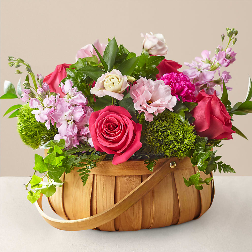 Radiance in Bloom Basket –  Loose Leaf Florist, Austin TX