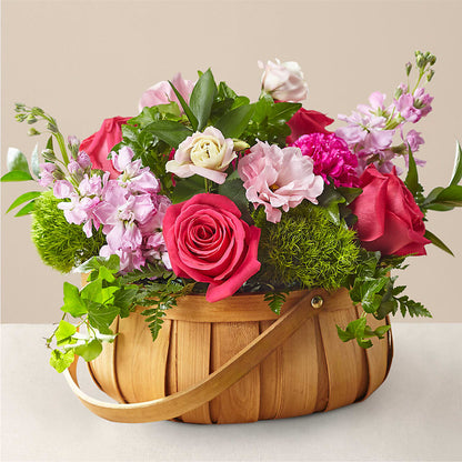 Radiance in Bloom Basket –  Loose Leaf Florist, Austin TX
