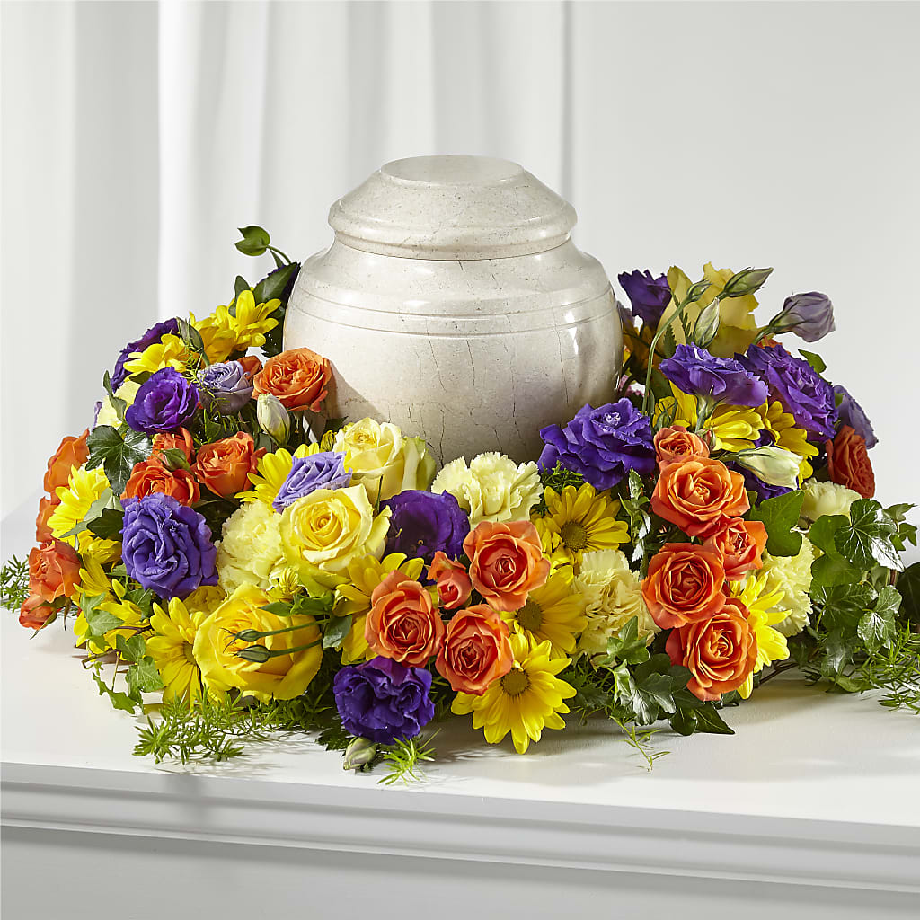 Blossoms of Remembrance Cremation Adornment –  Loose Leaf Florist, Austin TX