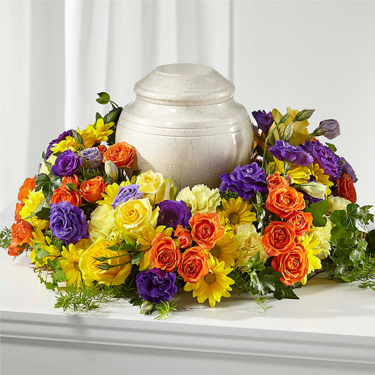 Blossoms of Remembrance Cremation Adornment –  Loose Leaf Florist, Austin TX