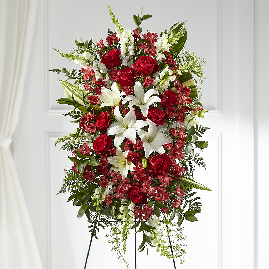 Everlasting Memory Standing Spray –  Loose Leaf Florist, Austin TX