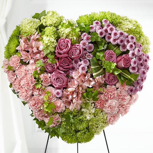 Heartwarming Standing Heart –  Loose Leaf Florist, Austin TX