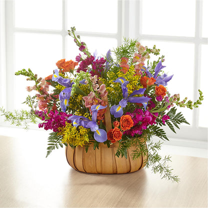 Garden of Life Basket –  Loose Leaf Florist, Austin TX