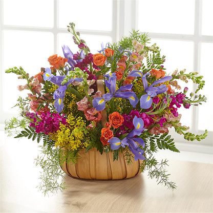 Garden of Life Basket –  Loose Leaf Florist, Austin TX