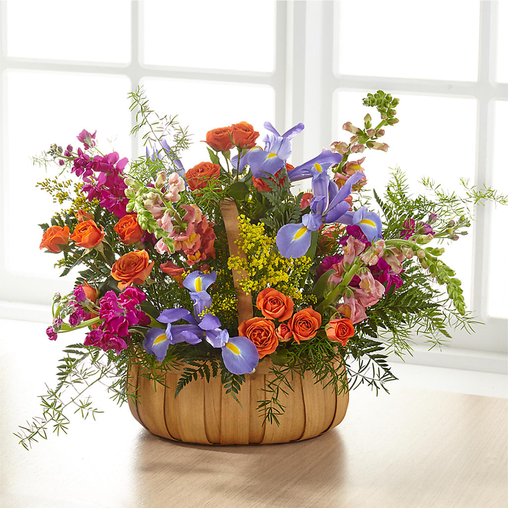 Garden of Life Basket –  Loose Leaf Florist, Austin TX