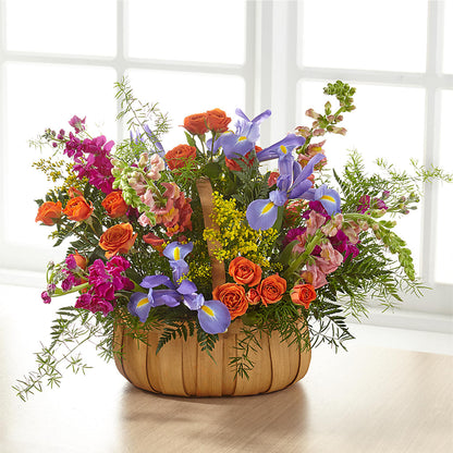 Garden of Life Basket –  Loose Leaf Florist, Austin TX