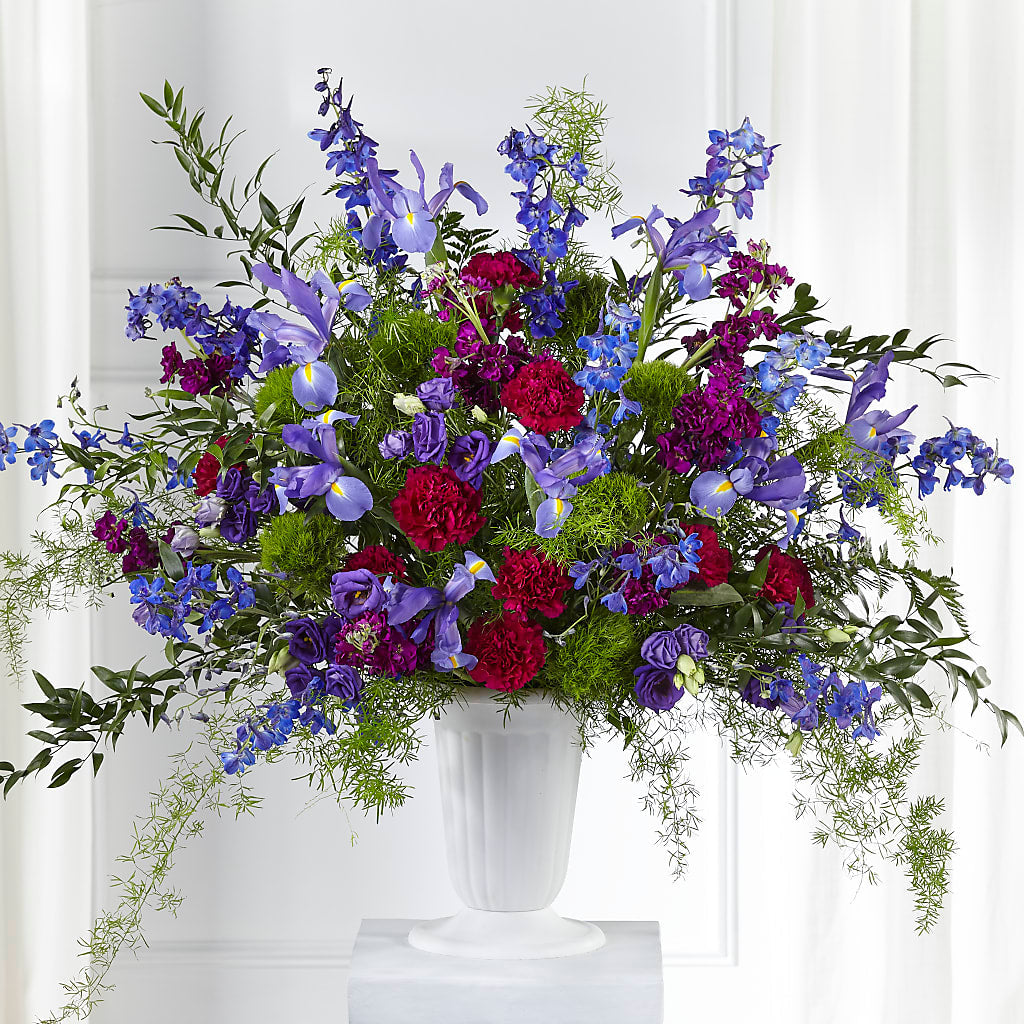 Memorial of Life Arrangement –  Loose Leaf Florist, Austin TX