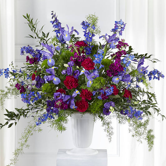 Memorial of Life Arrangement –  Loose Leaf Florist, Austin TX