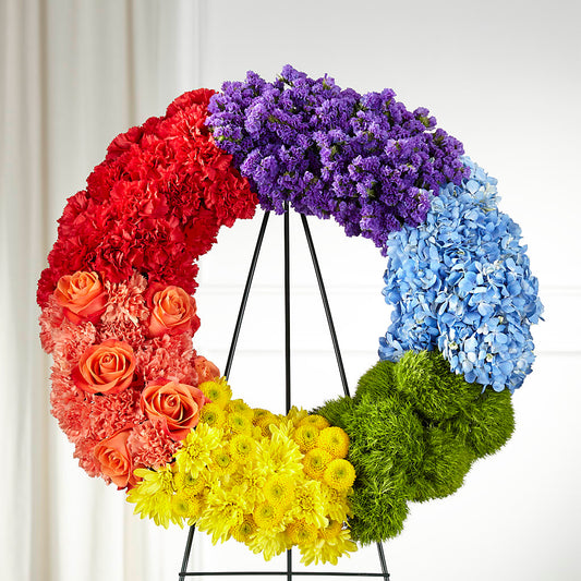 Circle of Love Wreath –  Loose Leaf Florist, Austin TX