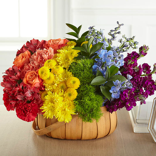 Prideful Basket –  Loose Leaf Florist, Austin TX
